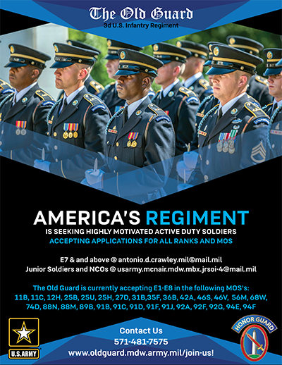 PROSPECTIVE NCOS AND ENLISTED SOLDIERS